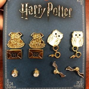 Harry Potter Novelty Earring Set